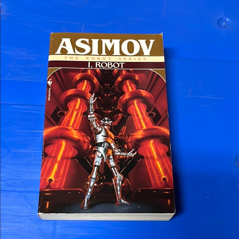 I, Robot by Asimov Classic Science Fiction Book Robot Series 1991 Vintage